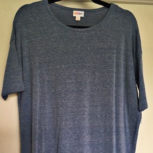 NWT XXS LuLaRoe Irma ~ light blue ~